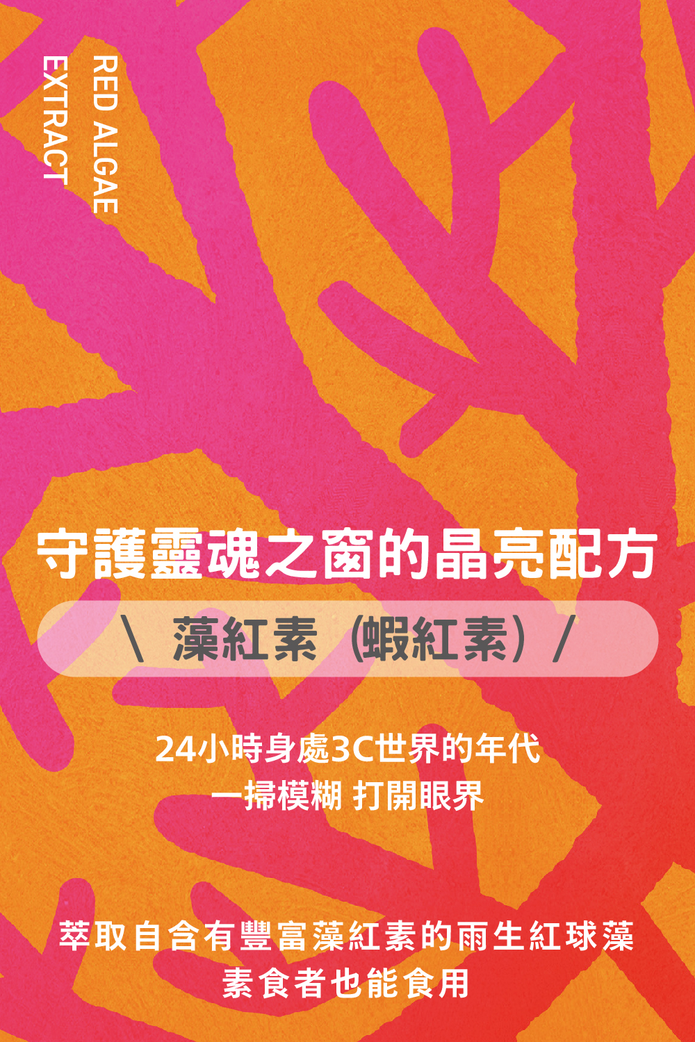 伊聖詩保健品一日安康B群添加守護靈魂之窗的晶亮配方-蝦紅素（藻紅素）