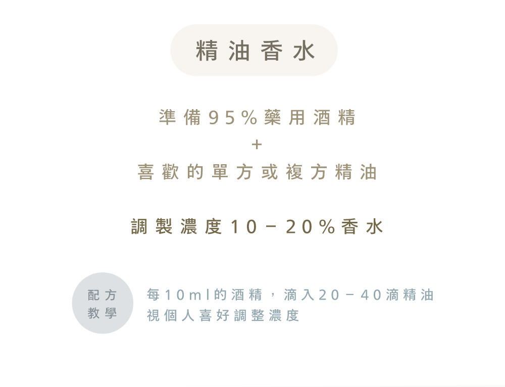 可把一日茶道複方精華做成精油香水