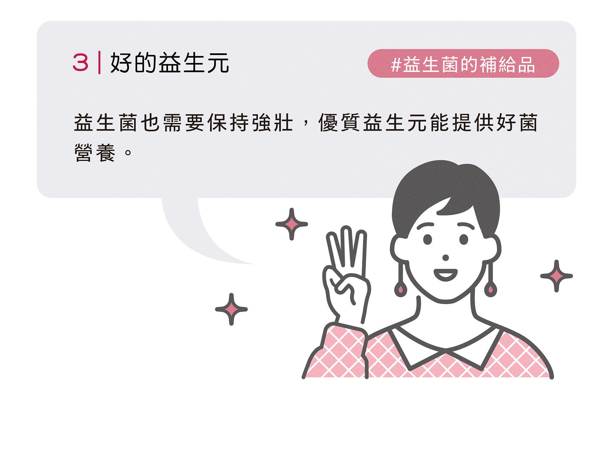 挑選優質私密處益生菌3大眉角：適量菌數、優良菌種、 好的益生元