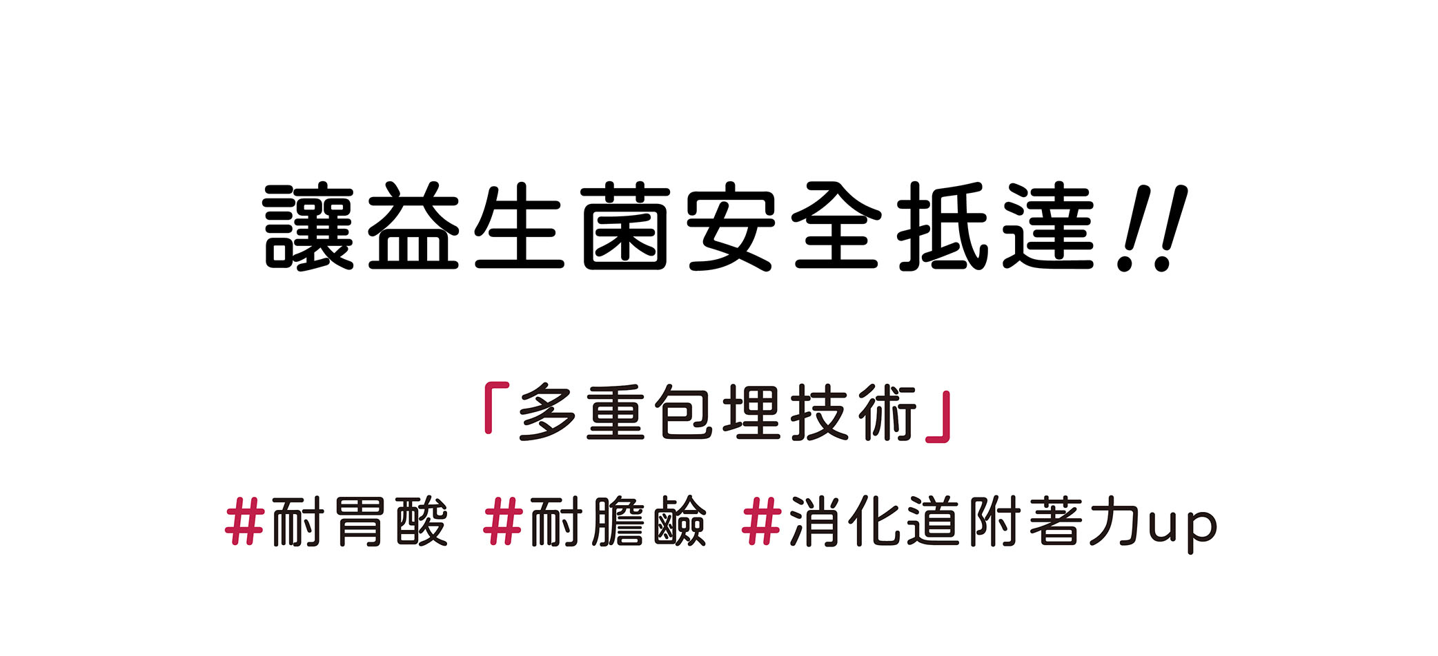 一日茶事益生菌多重包埋技術延長益生菌活性，讓益生菌安全抵達！