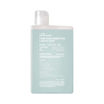 一日茶道．晚香玉露沐浴液態皂600ml